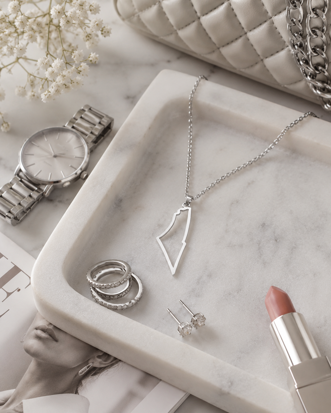 The Palestine Pendant Necklace